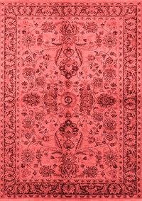 Oriental Red Industrial Rug, urb639red