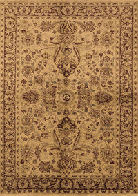 Oriental Brown Industrial Rug, urb639brn