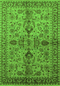 Oriental Green Industrial Rug, urb639grn