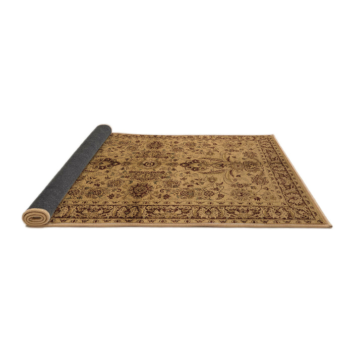 Sideview of Oriental Brown Industrial Rug, urb639brn