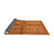 Sideview of Oriental Orange Industrial Rug, urb639org