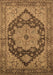 Oriental Brown Industrial Rug, urb640brn