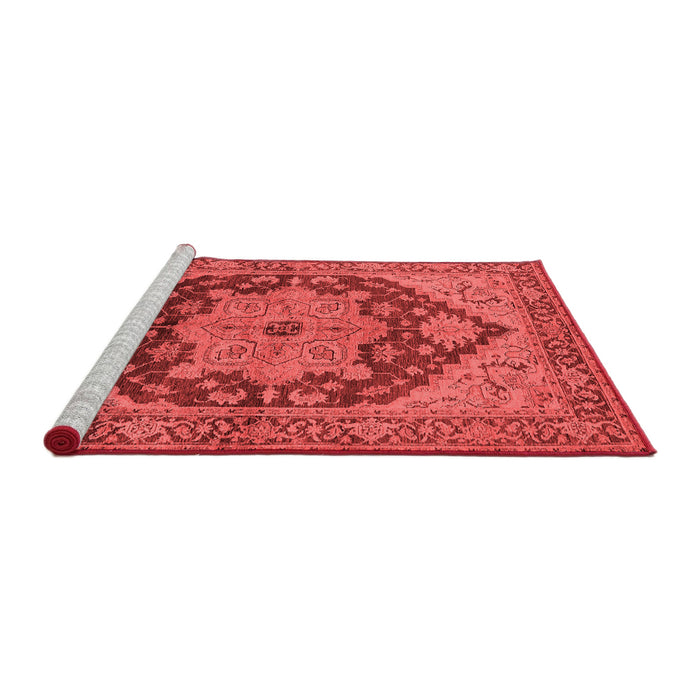 Industrial Red Washable Rugs