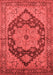 Oriental Red Industrial Area Rugs