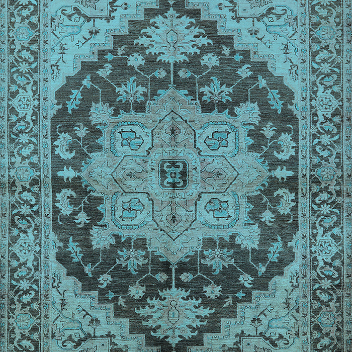 Oriental Light Blue Industrial Rug, urb640lblu
