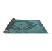 Sideview of Oriental Light Blue Industrial Rug, urb640lblu