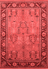 Oriental Red Industrial Rug, urb641red