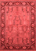 Oriental Red Industrial Area Rugs