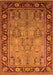 Oriental Orange Industrial Rug, urb641org