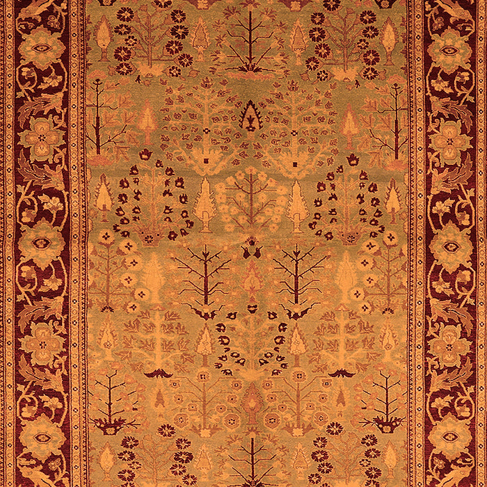 Oriental Orange Industrial Rug, urb641org