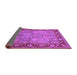 Sideview of Oriental Purple Industrial Rug, urb641pur