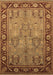 Oriental Brown Industrial Rug, urb641brn