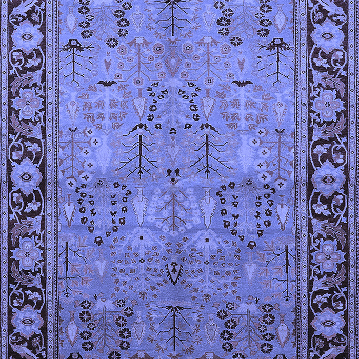 Oriental Blue Industrial Rug, urb641blu