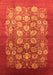 Oriental Orange Industrial Rug, urb642org