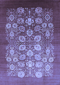 Oriental Blue Industrial Rug, urb642blu