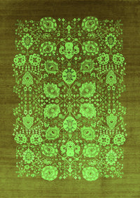 Oriental Green Industrial Rug, urb642grn