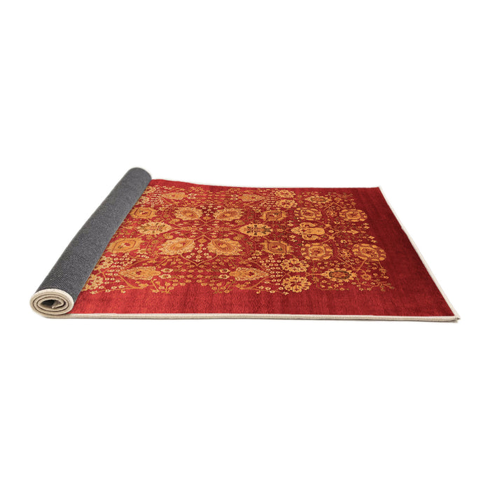 Sideview of Oriental Orange Industrial Rug, urb642org