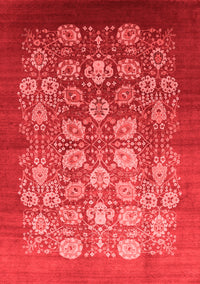 Oriental Red Industrial Rug, urb642red