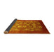 Sideview of Oriental Yellow Industrial Rug, urb642yw