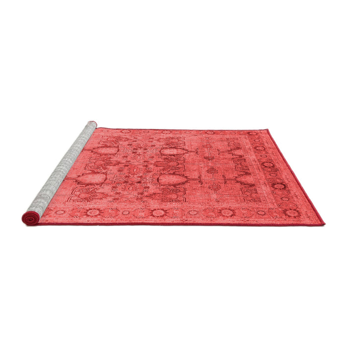 Industrial Red Washable Rugs