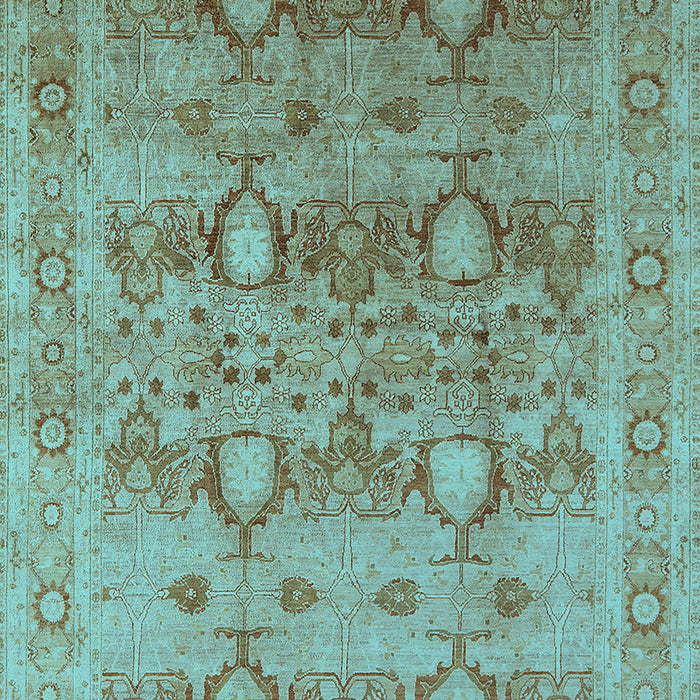 Oriental Light Blue Industrial Rug, urb643lblu