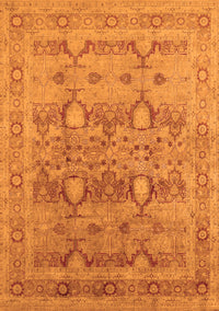 Oriental Orange Industrial Rug, urb643org