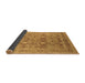 Sideview of Oriental Brown Industrial Rug, urb643brn