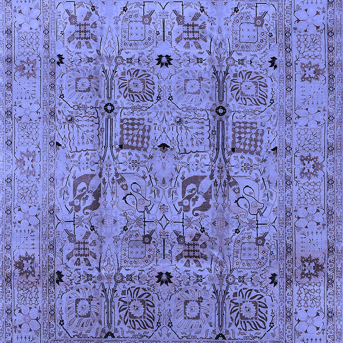 Oriental Blue Industrial Rug, urb644blu