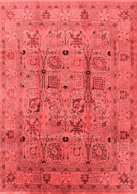 Oriental Red Industrial Rug, urb644red