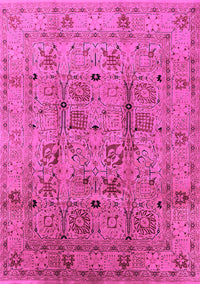 Oriental Pink Industrial Rug, urb644pnk