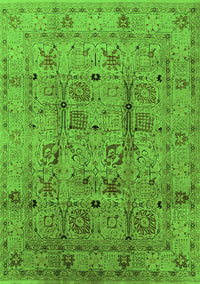 Oriental Green Industrial Rug, urb644grn