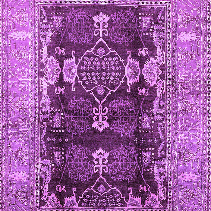 Machine Washable Oriental Purple Industrial Area Rugs, wshurb645pur