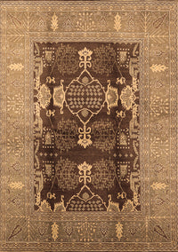 Oriental Brown Industrial Rug, urb645brn