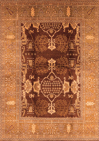 Oriental Orange Industrial Rug, urb645org