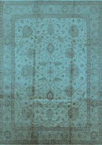 Oriental Light Blue Industrial Rug, urb646lblu