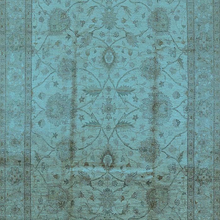 Oriental Light Blue Industrial Rug, urb646lblu