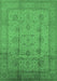 Oriental Emerald Green Industrial Rug, urb646emgrn