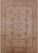 Mid-Century Modern Light Copper Gold Oriental Rug, urb646