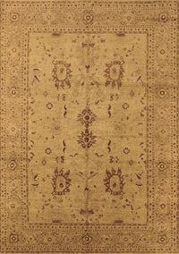 Oriental Brown Industrial Rug, urb647brn