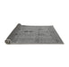 Sideview of Oriental Gray Industrial Rug, urb647gry