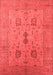 Oriental Red Industrial Area Rugs