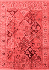 Oriental Red Industrial Rug, urb648red