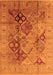 Oriental Orange Industrial Rug, urb648org