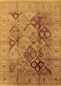 Oriental Brown Industrial Rug, urb648brn