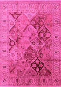 Oriental Pink Industrial Rug, urb648pnk