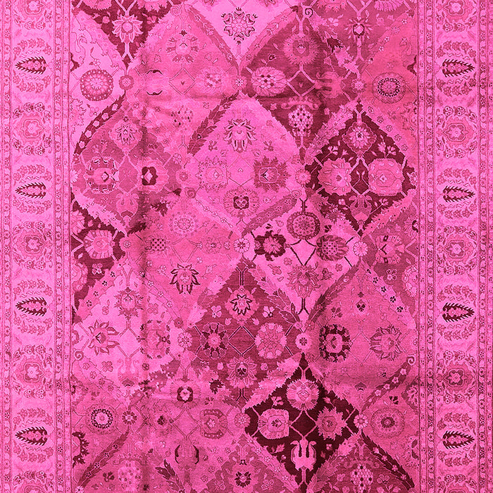 Oriental Pink Industrial Rug, urb648pnk