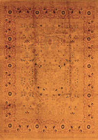 Oriental Orange Industrial Rug, urb649org