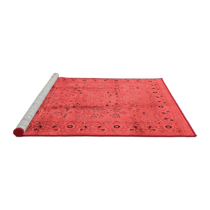 Industrial Red Washable Rugs
