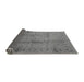 Sideview of Oriental Gray Industrial Rug, urb649gry