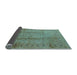 Sideview of Oriental Light Blue Industrial Rug, urb649lblu